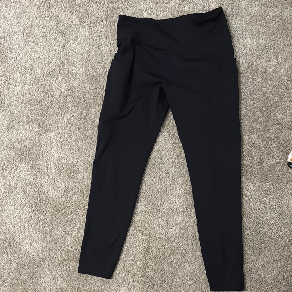 Black High-Waisted Leggings
